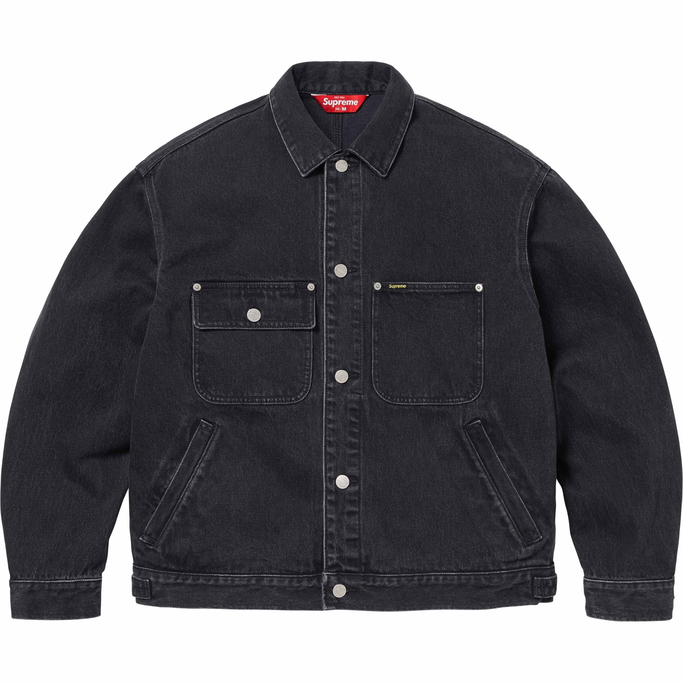 Denim Chore Trucker Jacket view 11